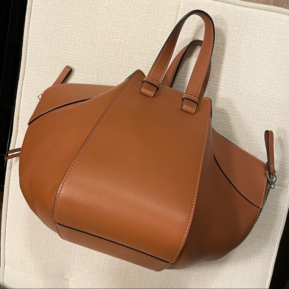 SOLD Loewe small hammock bag brown